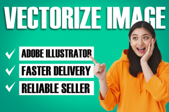 vectorize image in adobe illustrator