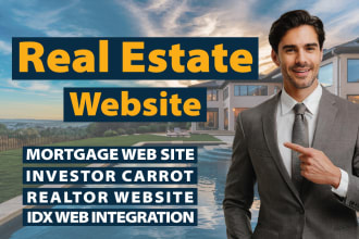 develop real estate mortgage investor carrot realtor idx wordpress website