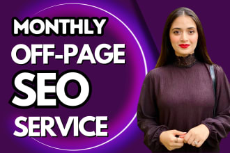 do monthly off page SEO service with high authority white hat dofollow backlinks