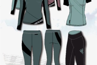 fashion design your activewear and sportswear collection