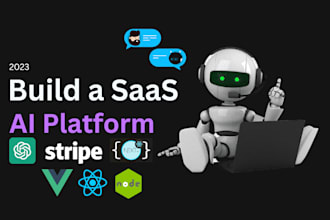 create ai saas platform or ai website using chatgpt