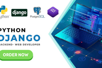 develop web applications using django, python