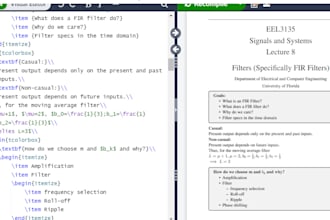 convert your documents to latex PDF using overleaf