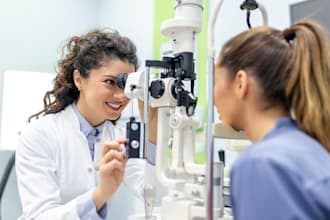 teach optometry and ophthalmology related topics