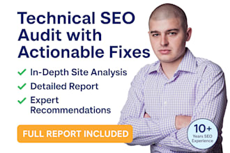 perform a detailed technical SEO audit to improve your website performance