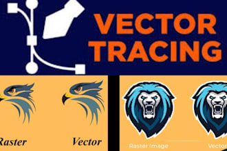 vector trace, vectorize, convert logo to vector