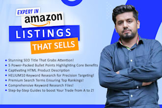 write top amazon listing SEO product description