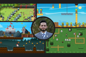 design and develop 2d 3d HTML5 webgl web game