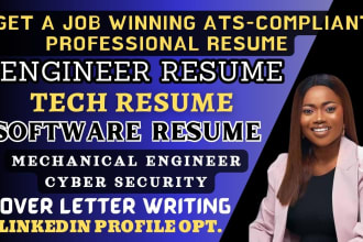 craft an engineering, software developer, software engineer and tech resume