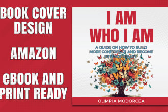 create book cover design, ebook, paperback, nonfiction for KDP book cover design