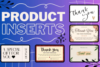design colorful inserts for children based products
