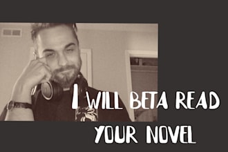 beta read your novel