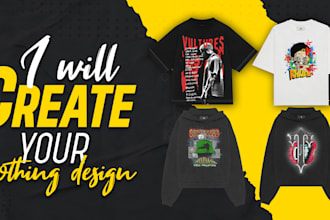 design your clothing for your clothing brand