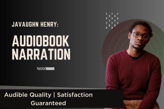 enhance your audiobook with professional voiceover narration