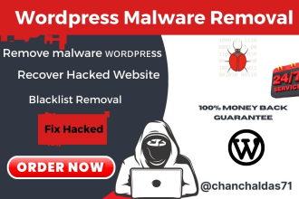 recover hacked wordpress site,remove malware, wordpress malware removal