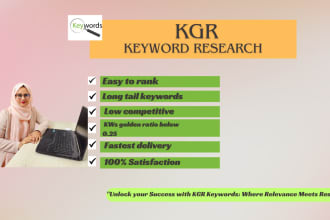 do high performance long tail kgr keyword research