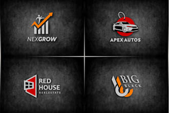 make modern minimalist stunning business logo design