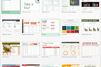create and fix any excel formula ,and i design any template