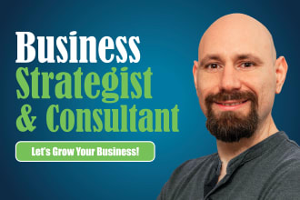 be your business coach and business consultant