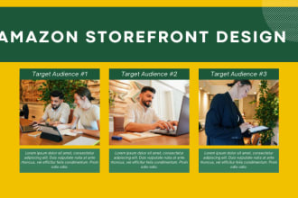 design eye catching amazon storefront