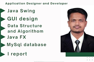 do your java gui design and development java swing javafx