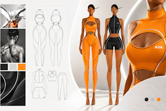 design your activewear, swimwear collection