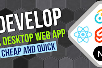 create a desktop web app in tauri