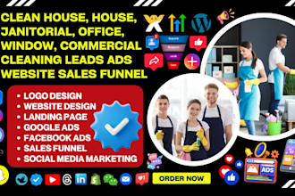 clean house janitorial, carpet office pressure commercial cleaning leads website