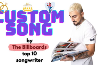 make a professional custom song for you