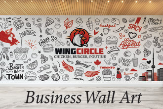 design the perfect wallpaper, wall art, mural, doodle wall art for your space