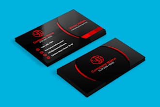 design modern minimal business card