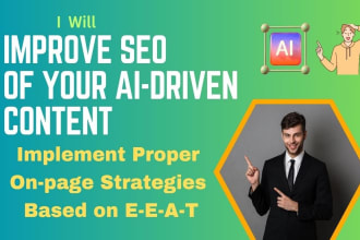 do on page technical SEO for ai auto blogging wordpress site
