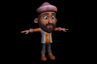create custom 3d characters for games, nfts, and animation