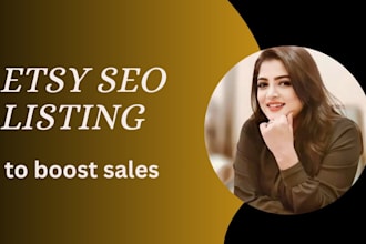 optimized etsy listing, etsy SEO listing,  etsy product listing, etsy rank
