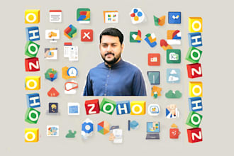 do custom zoho CRM setup and integration for business growth