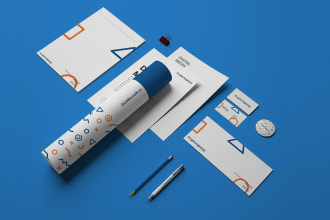 design business card, letterhead, and all stationery items