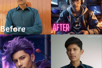 do ai image editing and creating video for social media accounts