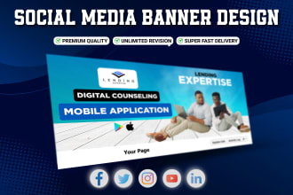 do facebook cover, youtube cover art, linkedin banner, twitter header