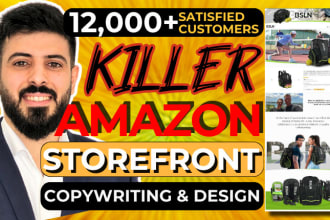 write, design and set up your amazon store and storefront