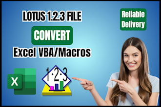 convert lotus 123 macro to excel macro
