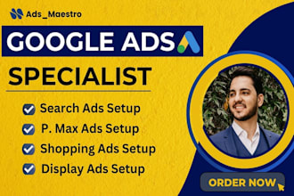 be your expert for google ads PPC campaign setup, management and optimization