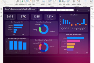 be your data analyst and formula expert with visualization in excel and power bi