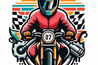 make logo design for bike, motorsports, for your business