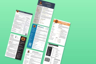 give you professional job winning ats ms word CV templates