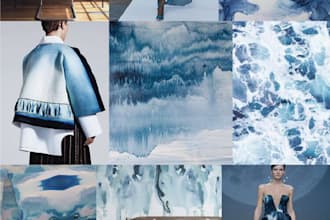 make fashion forecast trends report and mood boards for you