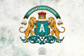 create modern emblem, family crest, crown logo within 6 hours
