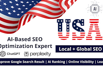 provide expert local global SEO service in USA using latest ai trend, aeo, GEO