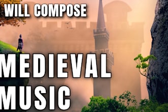 compose medieval music for your project