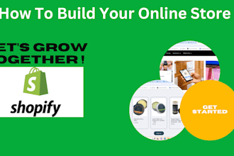 help or teach you shopify e commerce step by step