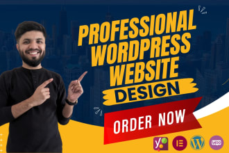 be your wordpress manager for wordpress website design and development